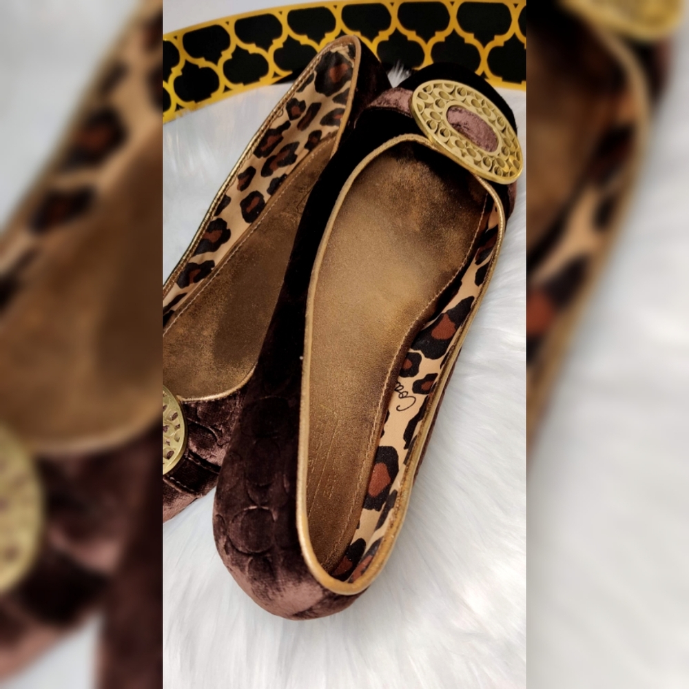Coach slip-ons flats
